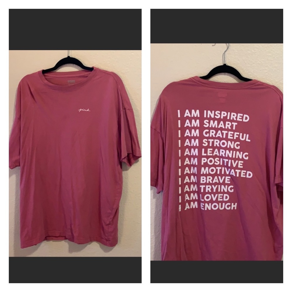ISO Victoria secret pink I am shirt one size please don’t buy